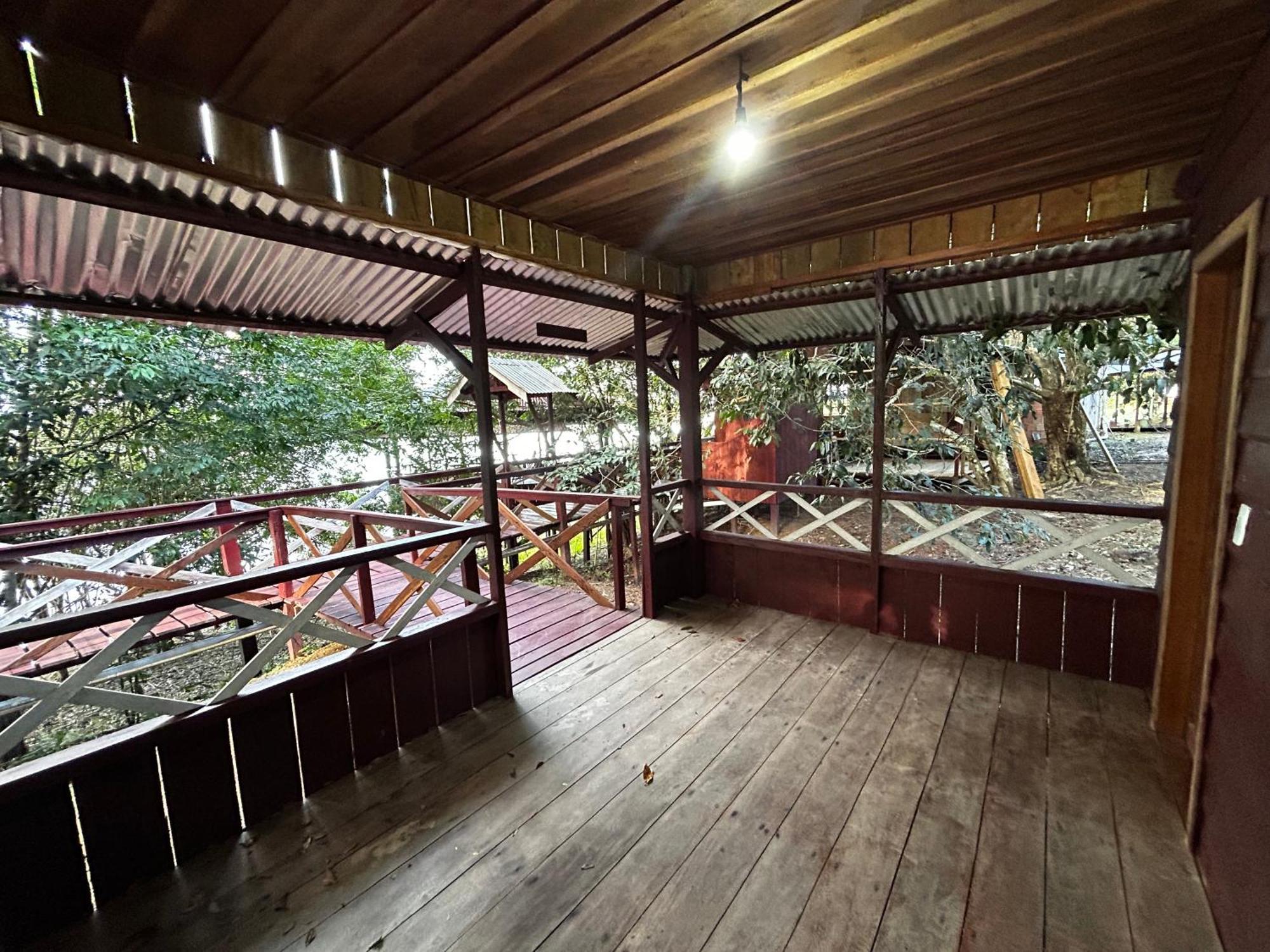 Vista do Lago Jungle Lodge Cajual Exterior foto
